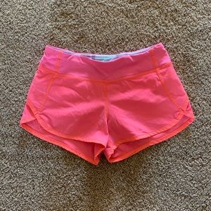 Lululemon ivivva a pink shorts